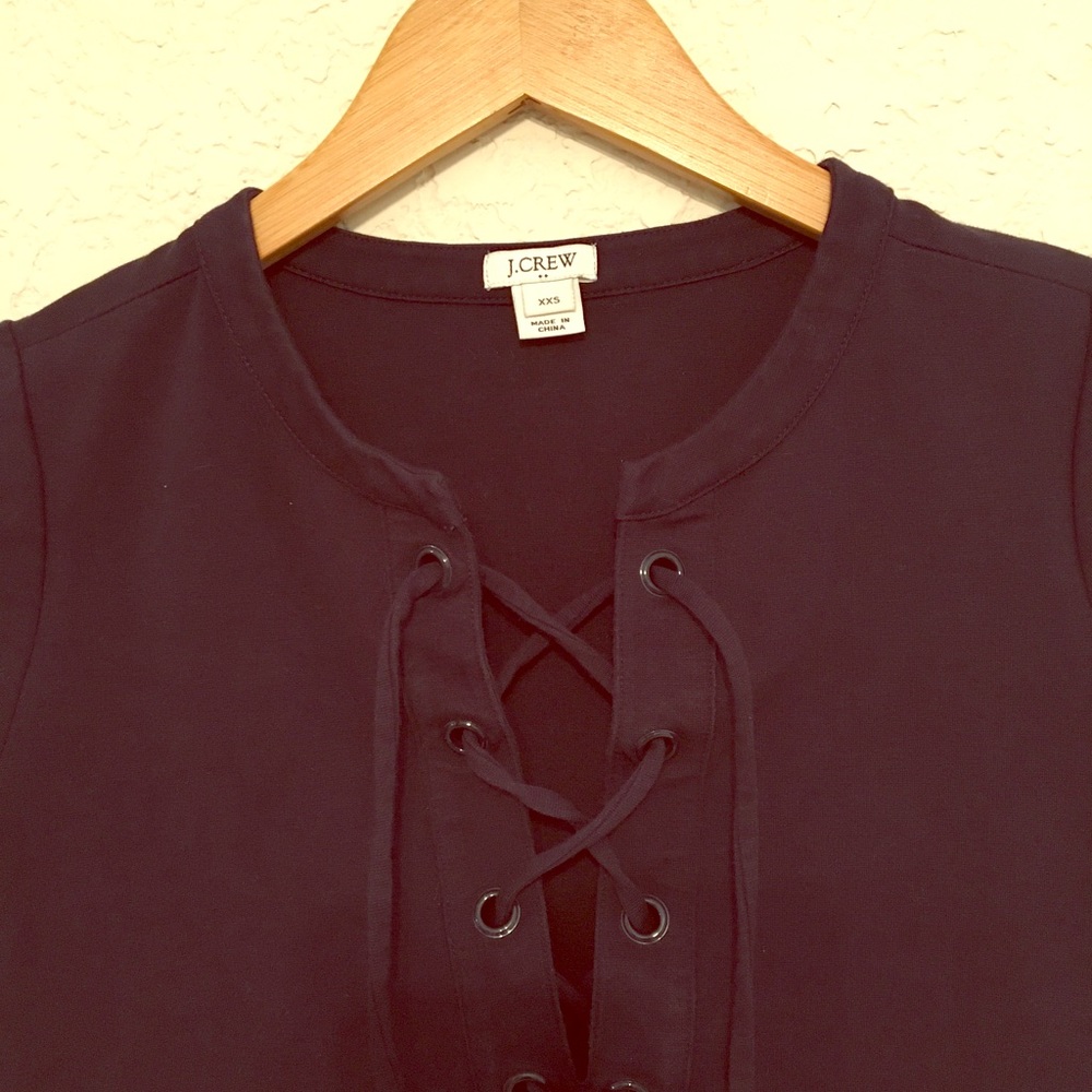 J. Crew Navy Blue Dress